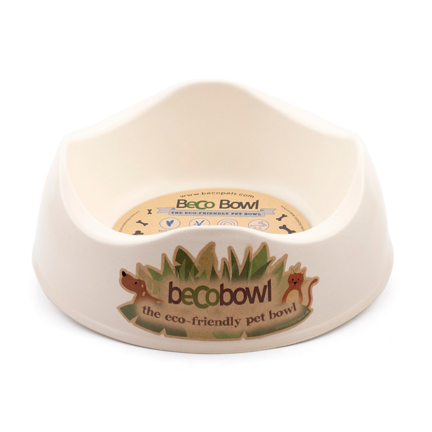 Picture of Beco Biodegradable Bowl - Natural 0.75 Litre