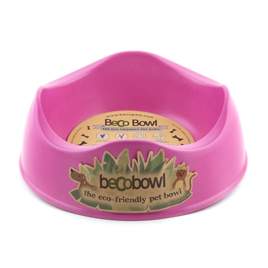 Picture of BOWL BECO BIODEGRADABLE Pink - 0.75 litre