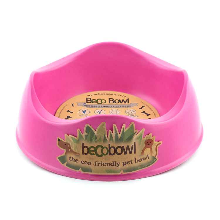 Picture of BOWL BECO BIODEGRADABLE Pink - 0.75 litre