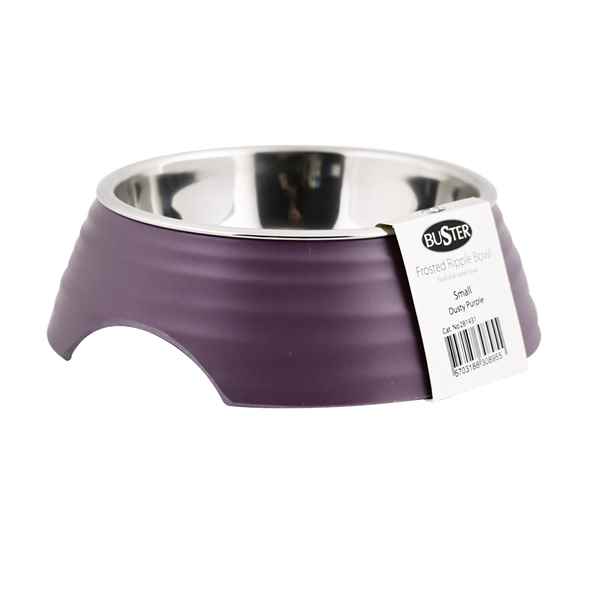 Picture of BOWL BUSTER 2-IN-1 MELAMINE Frosted Ripple Dusty Purple - 160ml