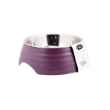 Picture of BOWL BUSTER 2-IN-1 MELAMINE Frosted Ripple Dusty Purple - 350ml