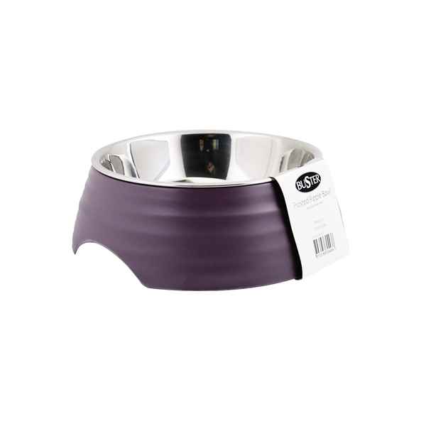 Picture of BOWL BUSTER 2-IN-1 MELAMINE Frosted Ripple Dusty Purple - 350ml