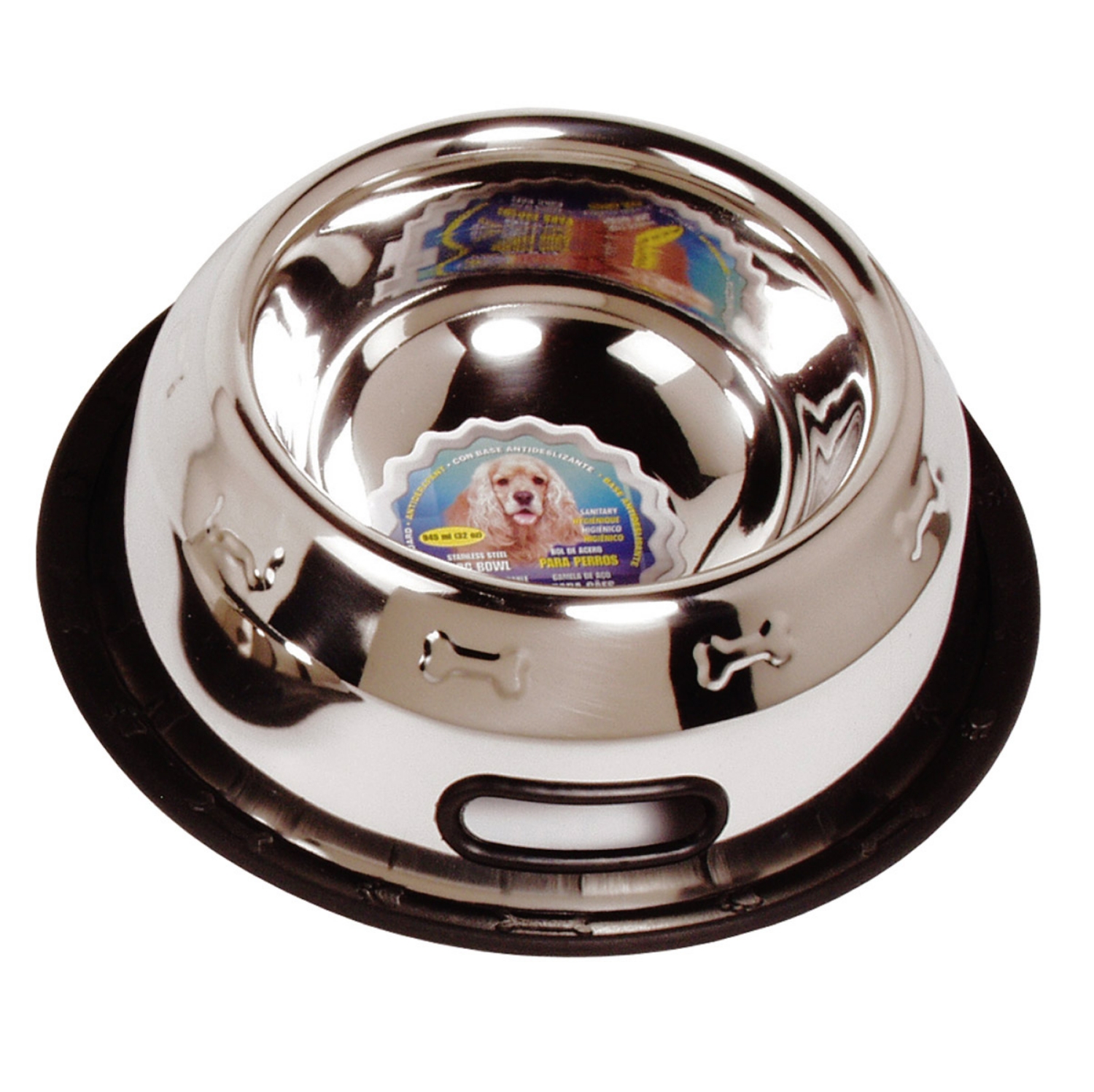 Picture of Dogit Stainless Steel Non Spill Large  Dog Bowl – 945mL/32oz