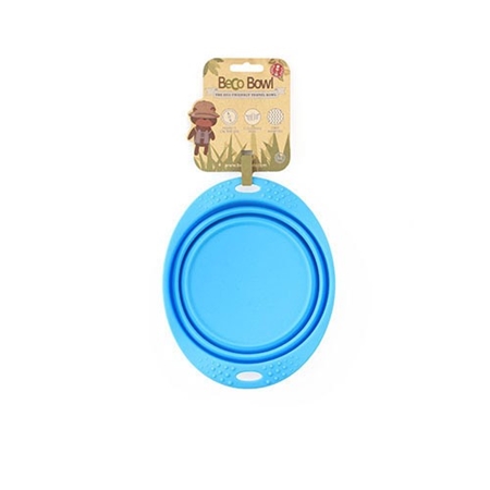 Picture of BOWL SILICONE TRAVEL BOWL Blue - 0.75 liters