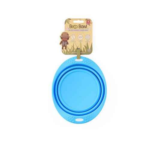 Picture of BOWL SILICONE TRAVEL BOWL Blue - 0.75 liters