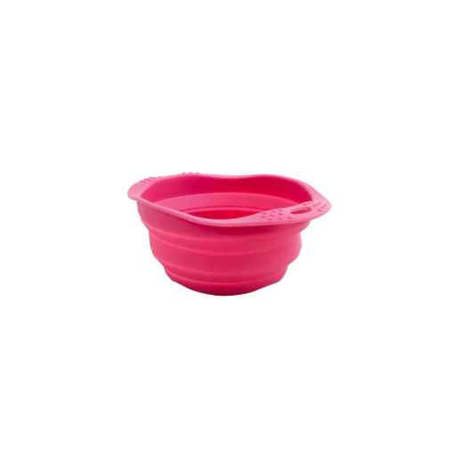 Picture of BOWL SILICONE TRAVEL BOWL Pink - 0.75 liters