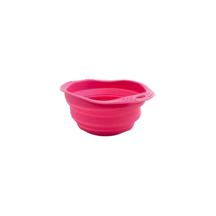 Picture of BOWL SILICONE TRAVEL BOWL Pink - 0.38 liters