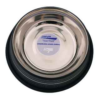 Picture of BOWL SS FASHION ANTI SKID Black (J0804SB) - 64oz