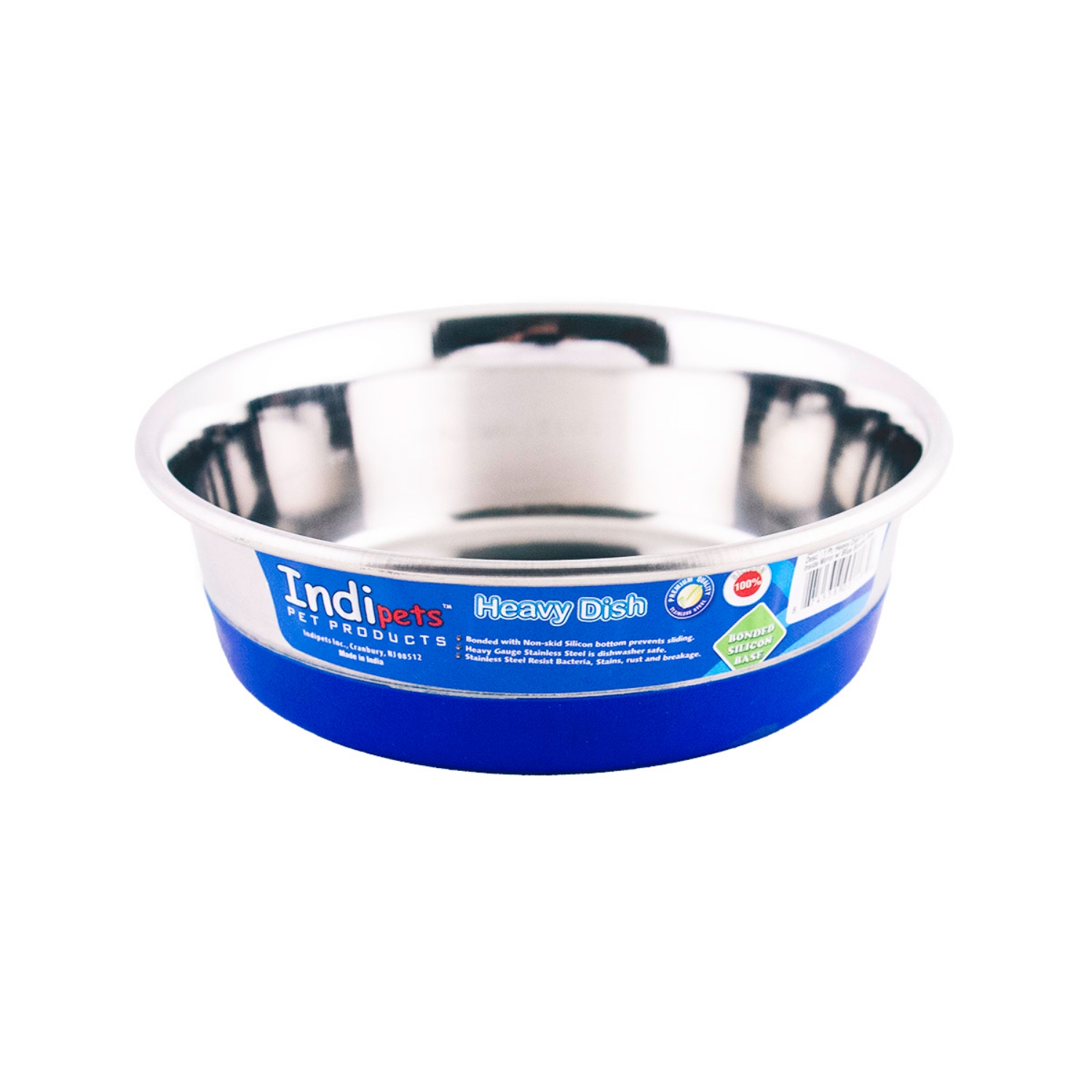 Picture of Bowl Ss Premium Heavy Duty With Rubber Base (J0803h) - 16oz
