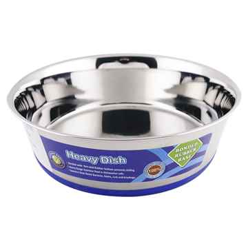 Picture of BOWL SS Premium Heavy Duty with Rubber Base (J0803N) - 4qt