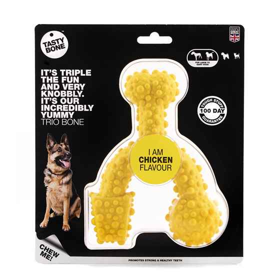 Picture of TASTY BONE NYLON TRIO CHICKEN BONE - Large