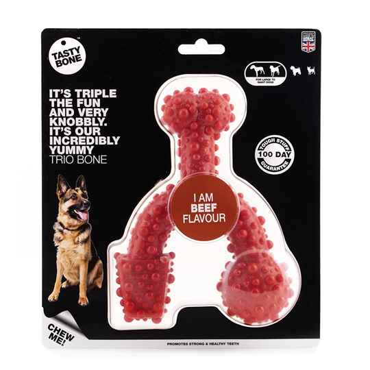 Picture of TASTY BONE NYLON TRIO BEEF BONE - Large