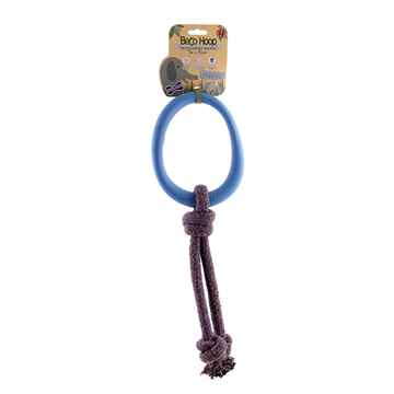 Picture of TOY DOG BECO HOOP ON-A-ROPE Large - Blue