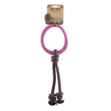 Picture of TOY DOG BECO HOOP ON-A-ROPE Large- Pink