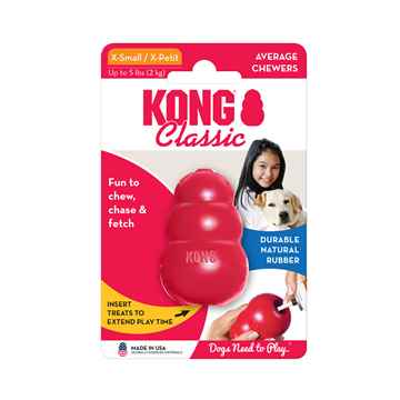 Picture of TOY DOG KONG CLASSIC RED (T4) - X Small