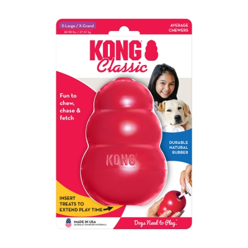 Picture of TOY DOG KONG CLASSIC RED (KXL) - X Large