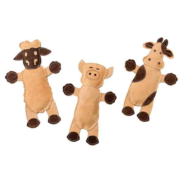 Picture of TOY DOG Dura-Fused Leather Barnyard Animals Assorted - 11in