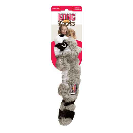 Picture of TOY DOG KONG SCRUNCH KNOTS Raccoon - Medium/Large