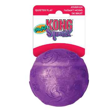 Show details for TOY DOG KONG Squeezz Crackle Ball - Medium Picture of TOY DOG KONG Squeezz Crackle Ball - Medium
