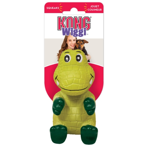 Picture of TOY DOG KONG Wiggi Alligator - Small