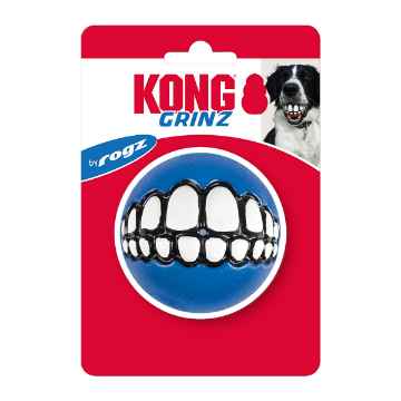 Show details for TOY DOG KONG GRINZ BALL Assorted Colors - 3in Picture of TOY DOG KONG GRINZ BALL Assorted Colors - 3in