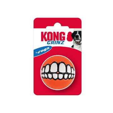 Show details for TOY DOG KONG GRINZ BALL Assorted Colors - 2in Picture of TOY DOG KONG GRINZ BALL Assorted Colors - 2in