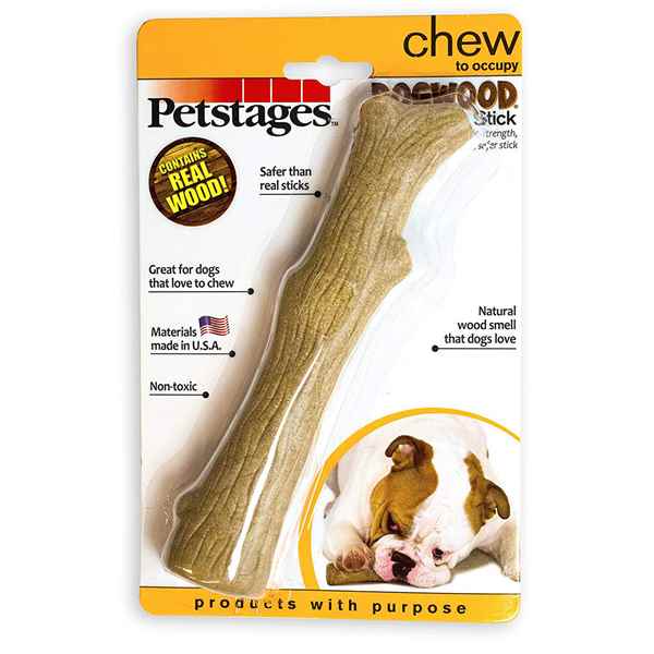 Picture of TOY Dog Petstages Durable DogWood Stick Medium - 7.25in L x 1.5in W