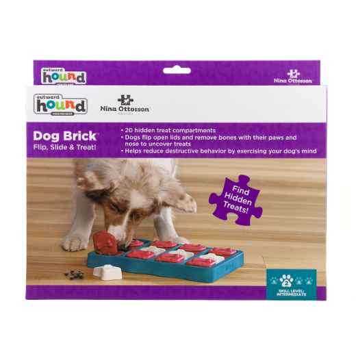 Picture of TOY DOG PUZZLE Nina Ottosson Dog Brick