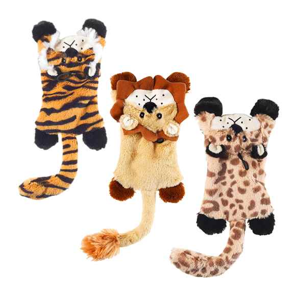 Picture of TOY DOG SKINNEEEZ Flat Cats Assorted - 14in