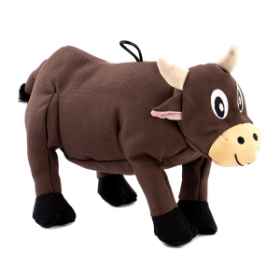 Show details for TOY DOG TENDER - TUFFS BIG SHOTS - Plump Brown Cow Picture of TOY DOG TENDER - TUFFS BIG SHOTS - Plump Brown Cow