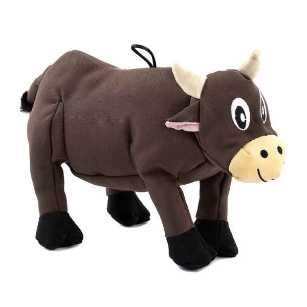 Picture of TOY DOG TENDER - TUFFS BIG SHOTS - Plump Brown Cow