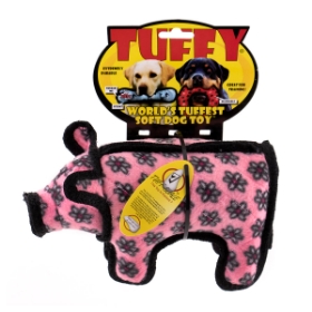 Show details for TOY DOG TUFFIES BARN YARD Pig Junior - 10in x 5.5in x 3.5in Picture of TOY DOG TUFFIES BARN YARD Pig Junior - 10in x 5.5in x 3.5in
