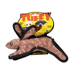 Picture of TOY DOG TUFFIES BARN YARD Rabbit Brown Jr  - 11in x 6in x 4in