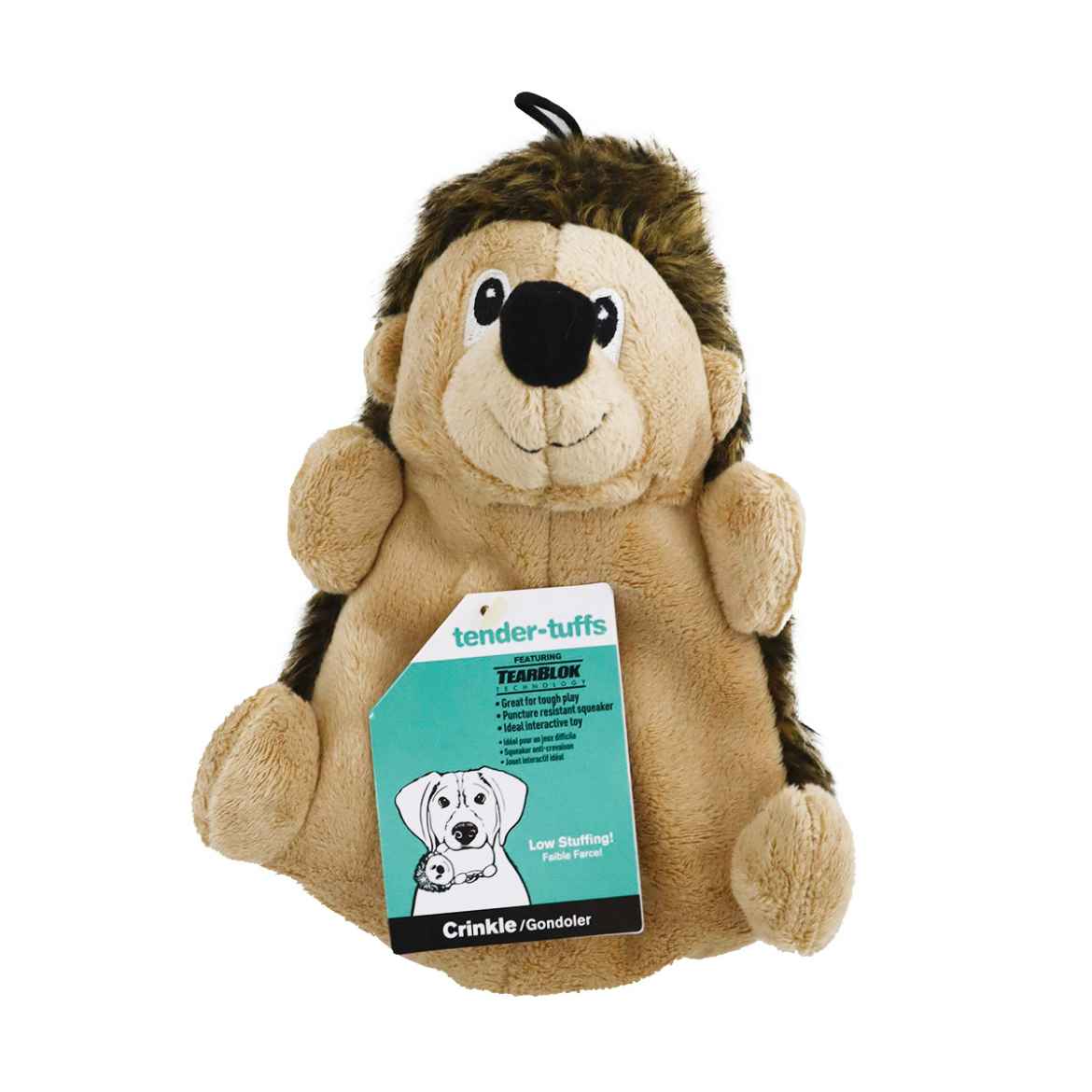 Picture of TOY DOG TENDER - TUFFS LOW STUFFING Large HedgeHog