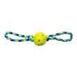 Picture of TOY DOG ZEUS K9 FITNESS Double TPR Ball and Rope Tug