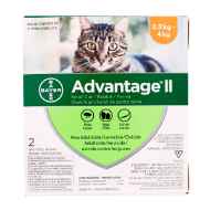 Picture of ADVANTAGE II FELINE SMALL CAT (2.3-4kg) 2 monthly doses(su24)