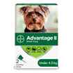 Picture of ADVANTAGE II CANINE SMALL DOG (under 4.5kg) 2 monthly doses (su24)