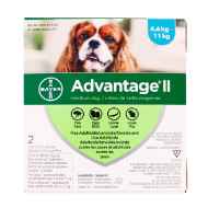 Picture of ADVANTAGE II CANINE MEDIUM DOG (4.6-11kg) 2 monthly doses(su24)