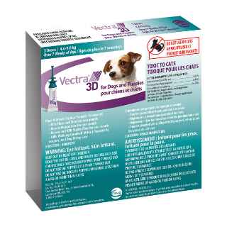 Picture of VECTRA 3D FOR DOGS & PUPPIES 4.6 - 9.0kg - 3 doses (su12)