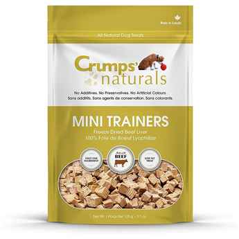 Picture of CRUMPS DOG MINI TRAINERS FREEZE DRIED BEEF LIVER - 3.7oz