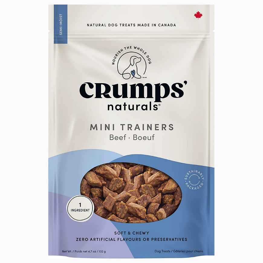 Picture of CRUMPS DOG MINI TRAINERS SEMI MOIST BEEF - 132g / 4.7oz