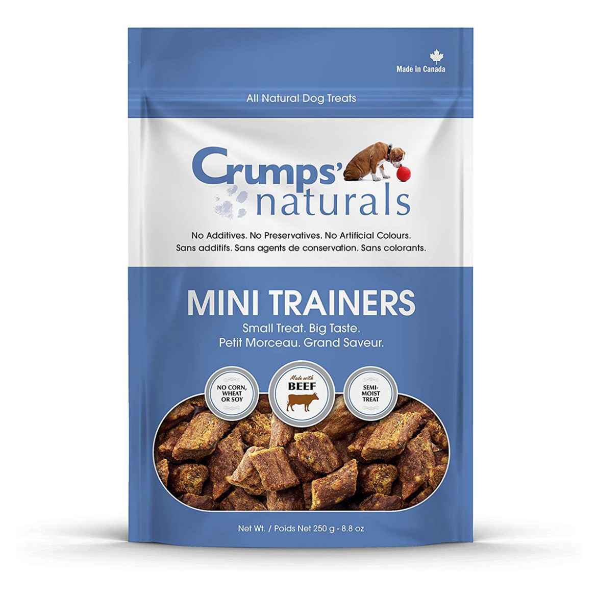 Picture of CRUMPS DOG MINI TRAINERS SEMI MOIST BEEF - 10.6oz / 300g