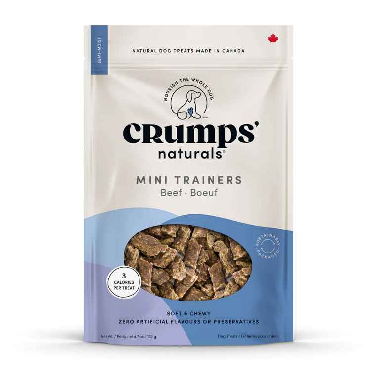 Picture of CRUMPS DOG MINI TRAINERS SEMI MOIST BEEF - 10.6oz / 300g