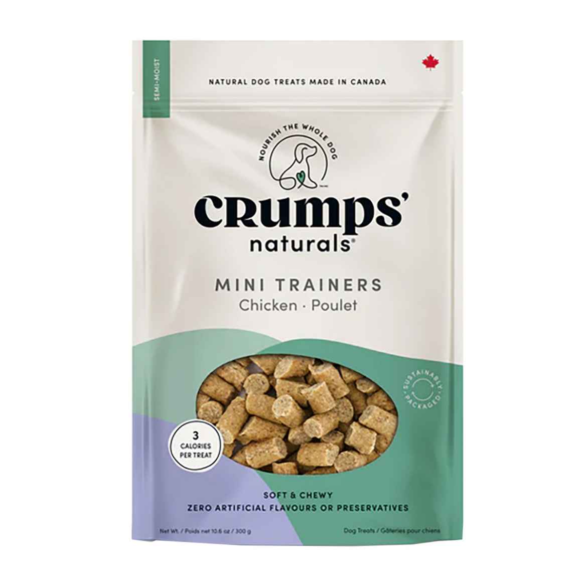 Picture of CRUMPS DOG MINI TRAINERS SEMI MOIST CHICKEN - 10.6oz / 300g