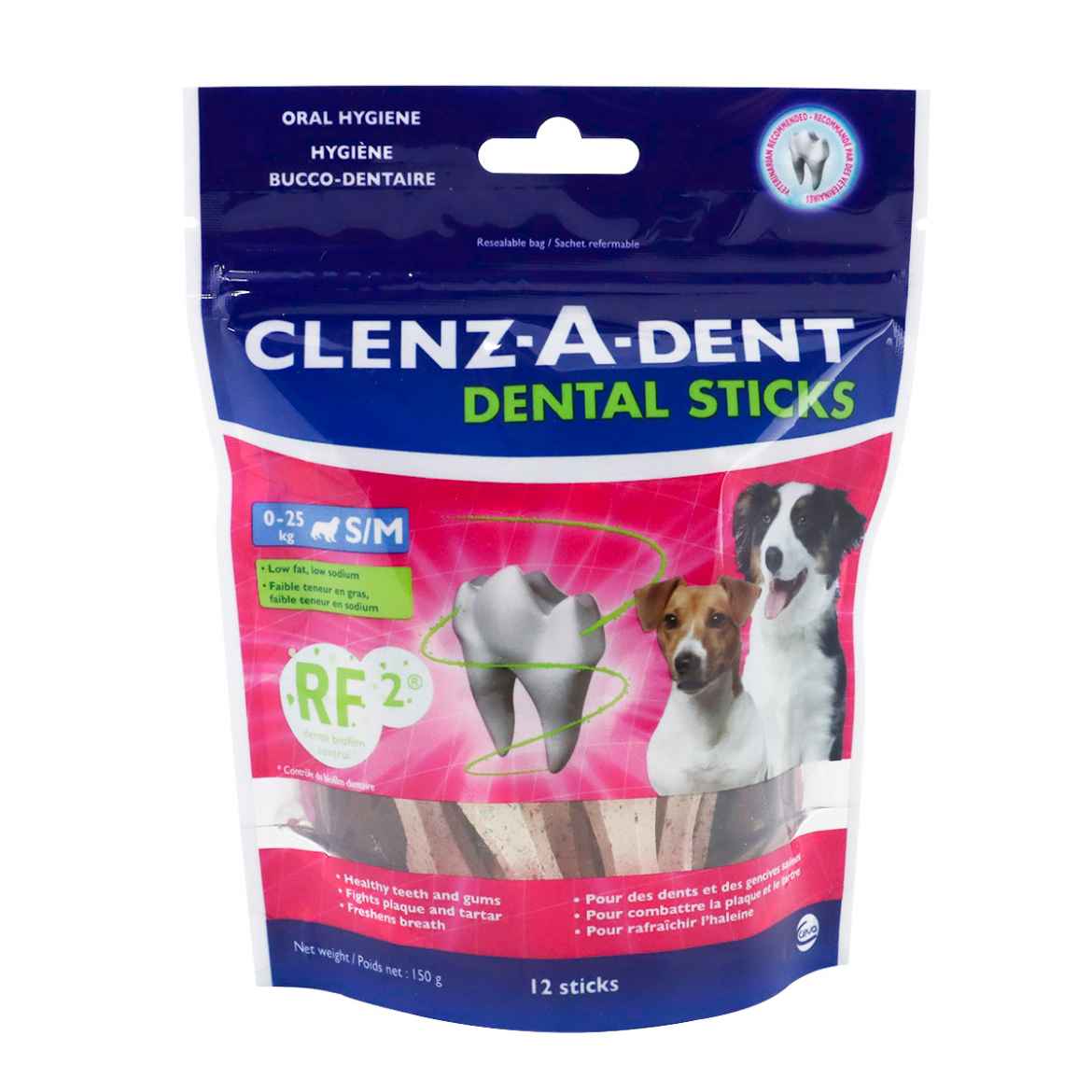 Picture of CLENZ-A-DENT RF2 DENTAL STICKS SMALL/MEDIUM - 12s