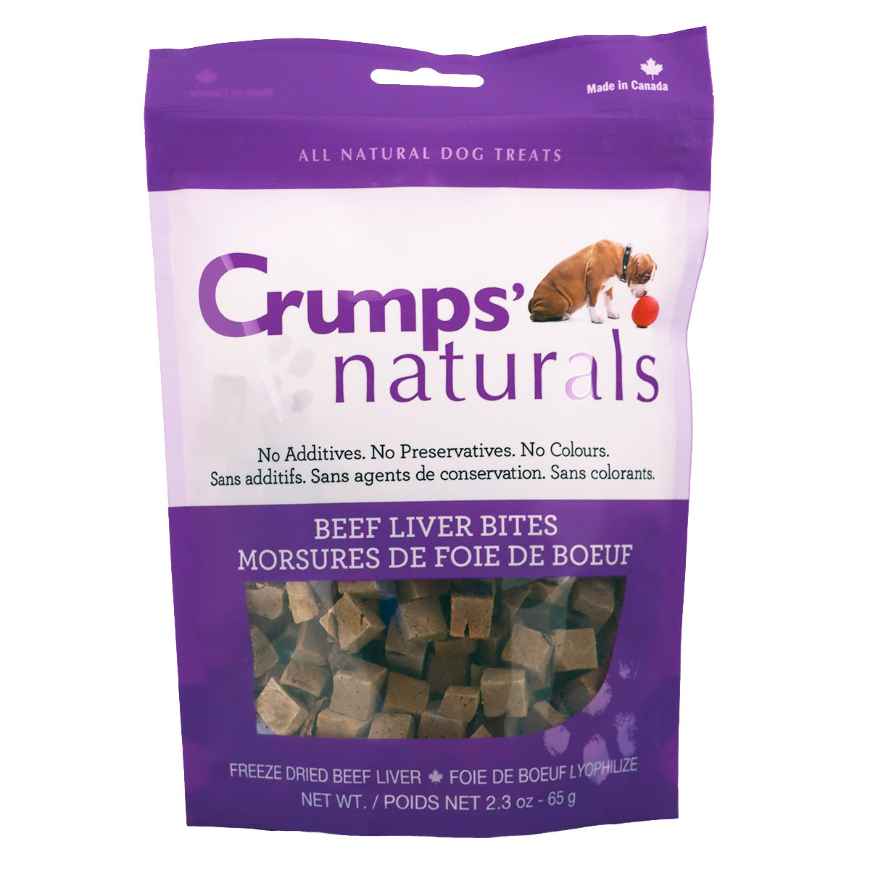 Picture of CRUMPS NATURALS BEEF LIVER BITES(FREEZE DRIED) - 2.5oz/72g