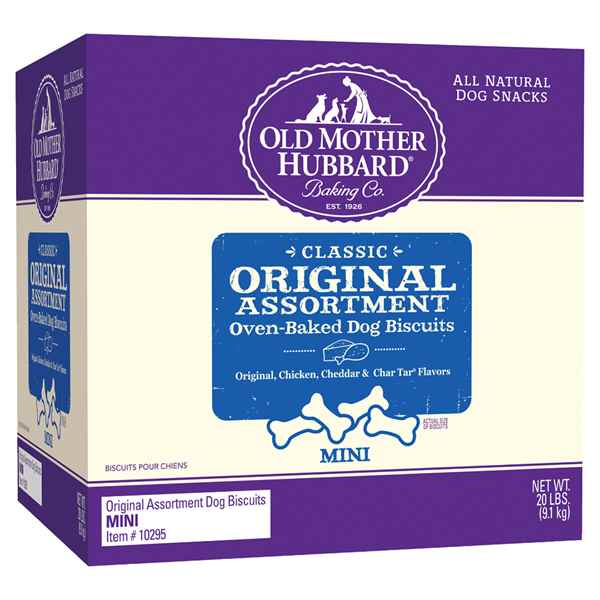 Picture of OLD MOTHER HUBBARD CLASSIC OVEN BAKED Assorted BISCUITS Mini - 20lb
