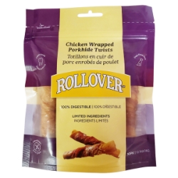 Picture of ROLLOVER CHICKEN WRAPPED PORK HIDE TWISTS - 10/pk