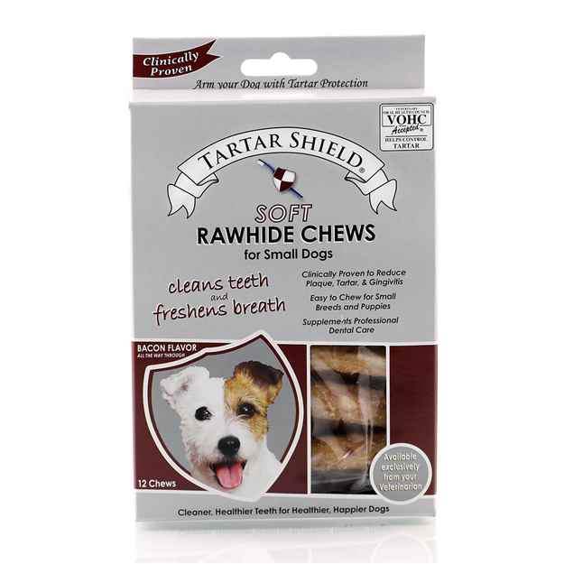 Picture of TARTAR SHIELD SOFT RAWHIDE CHEW - SMALL 12 chews/carton