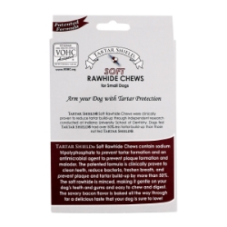 Picture of TARTAR SHIELD SOFT RAWHIDE CHEW - SMALL 12 chews/carton